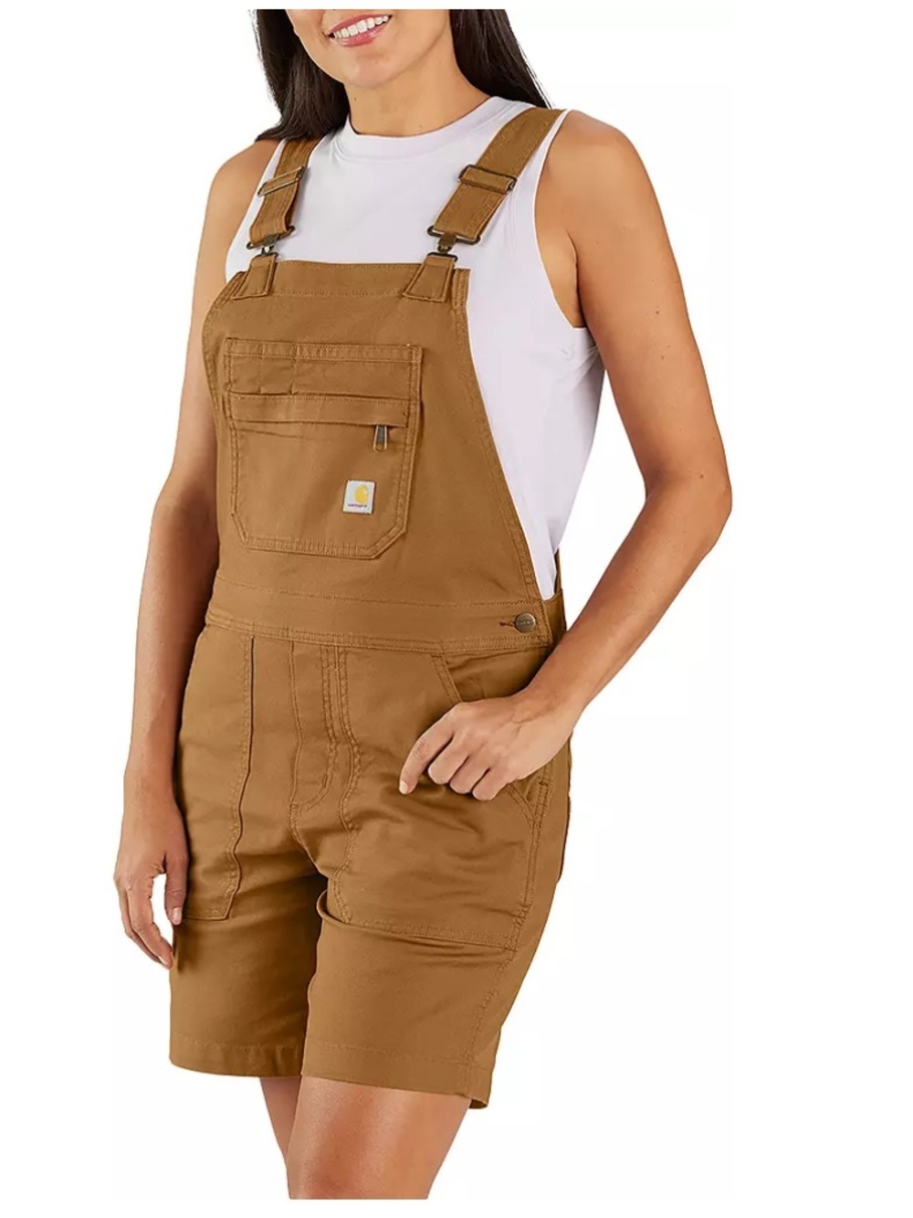 Carhartt Women’s Relaxed Fit Canvas Shortalls